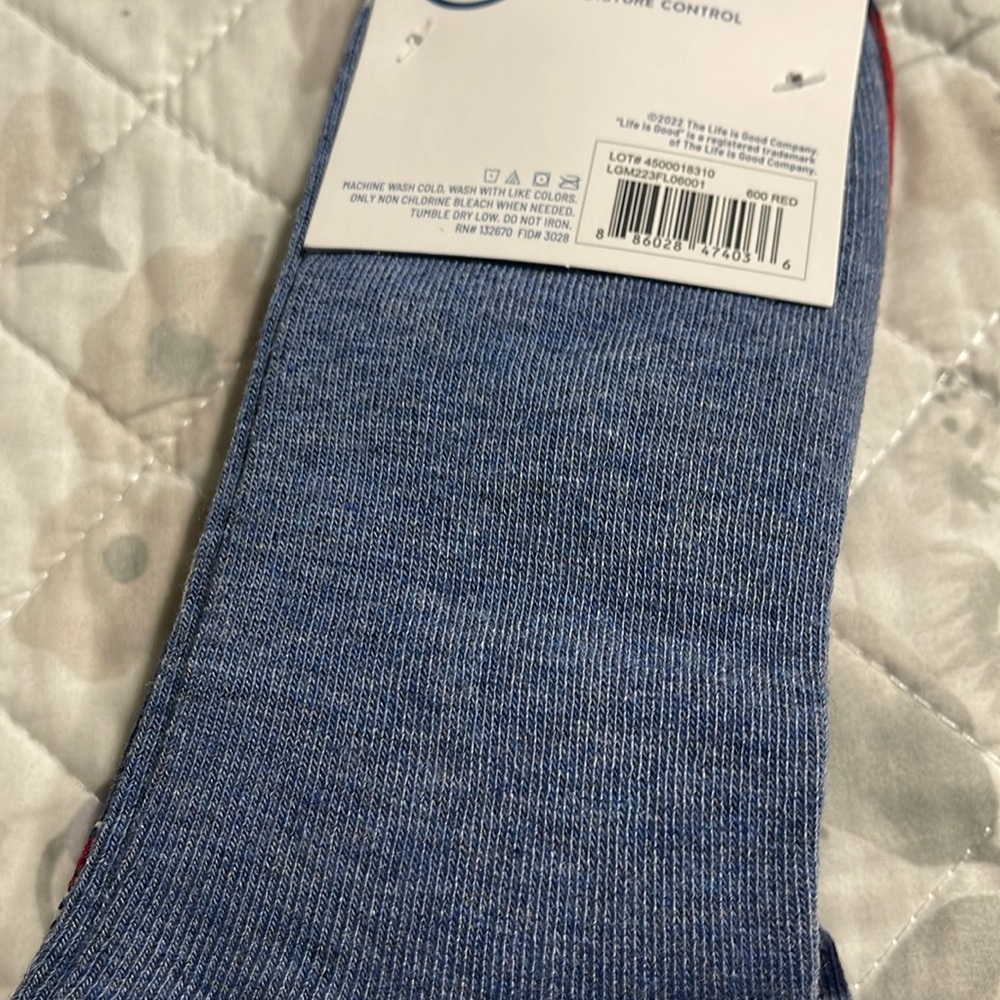 New men’s Life is Good low cut socks 6pk - Picture 5 of 6